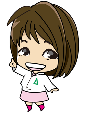 家財のリユースイラスト_人物_ピンとくる女性